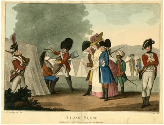 キャンプシーン、1794